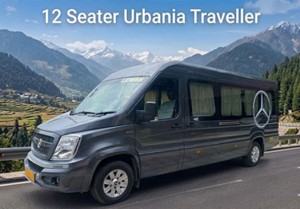 12 Seater Urbania Traveller Rentals