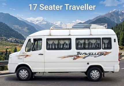 17 Seater Tempo Traveller Rentals